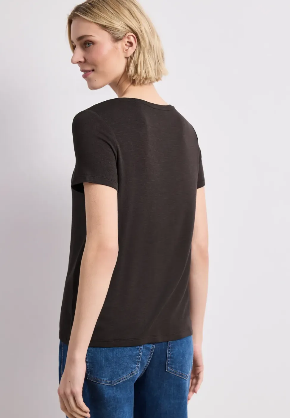 Shirt met ronde hals en Artwork