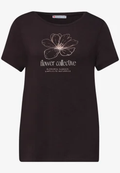 Shirt met ronde hals en Artwork