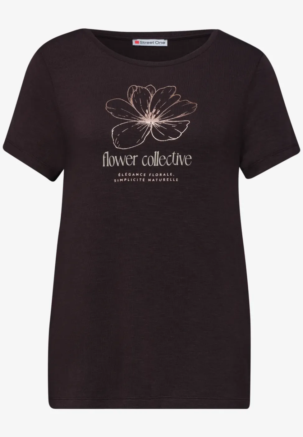 Shirt met ronde hals en Artwork