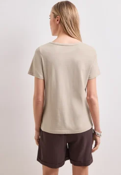 Shirt met ronde hals en Artwork