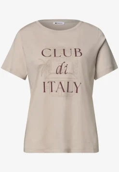 Shirt met ronde hals en Artwork