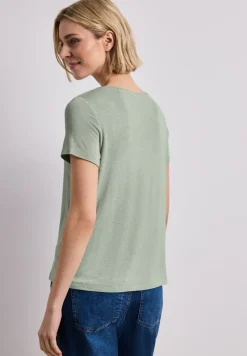 Shirt met ronde hals en Artwork