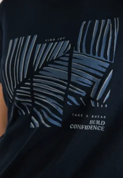 Shirt met ronde hals en Artwork