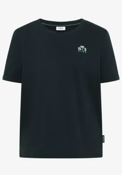 Shirt met ronde hals en printdetail