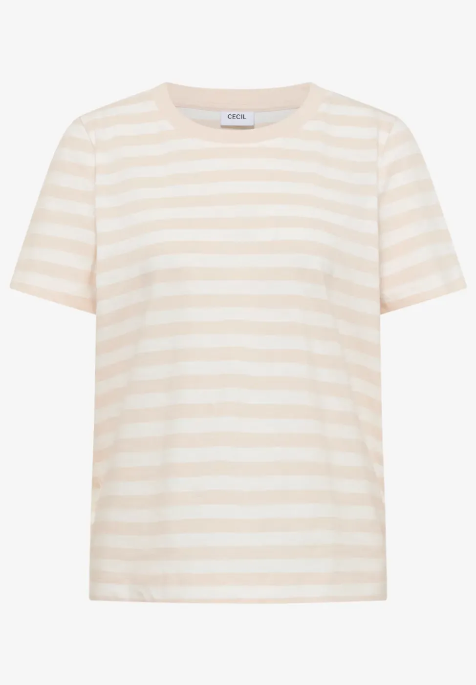 Shirt met ronde hals en strepen