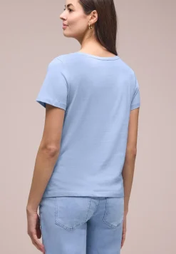 Shirt met schelpenprint