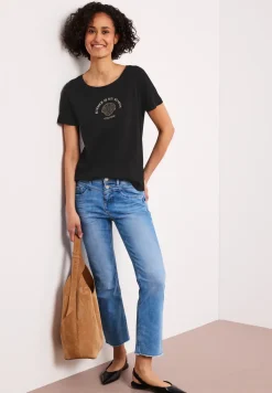 Shirt met schelpenprint