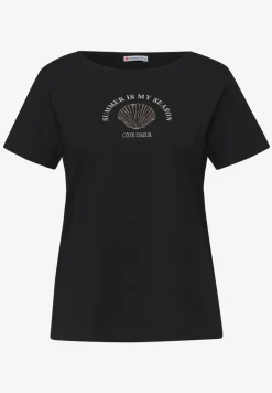 Shirt met schelpenprint