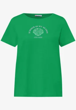 Shirt met schelpenprint