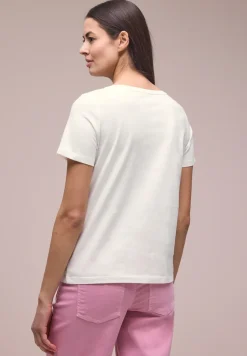 Shirt met schelpenprint