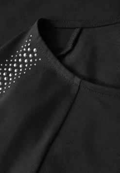 Shirt met schouderdetail