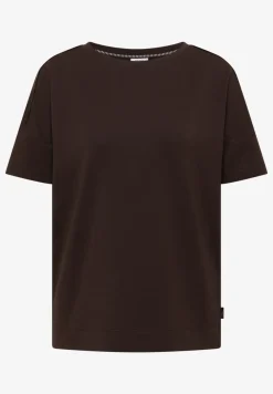 Shirt met schouderdetail