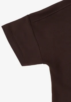 Shirt met schouderdetail