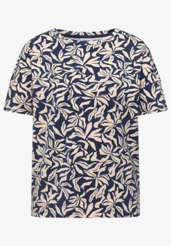 Shirt met schouderdetail
