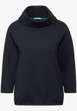 Shirt met sjaalkraag