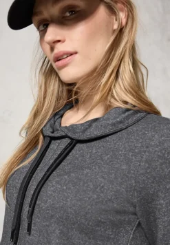 Shirt met sjaalkraag
