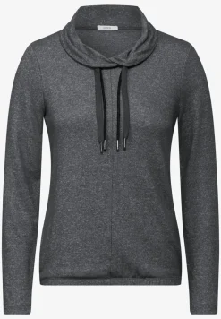 Shirt met sjaalkraag