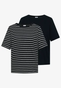 Shirt met strepen in een 2-pack