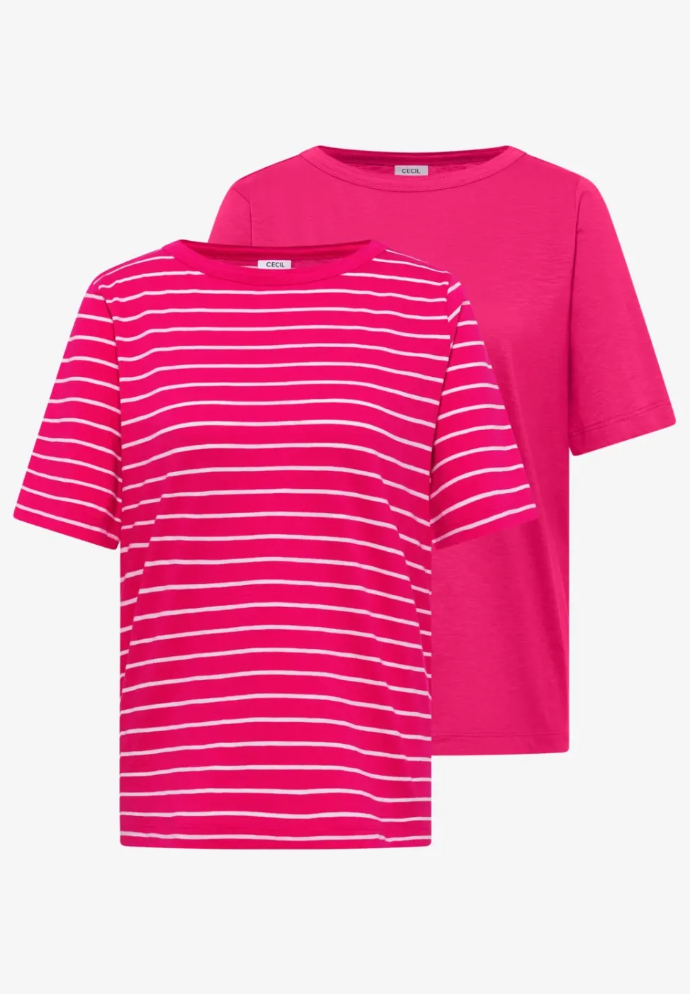Shirt met strepen in een 2-pack