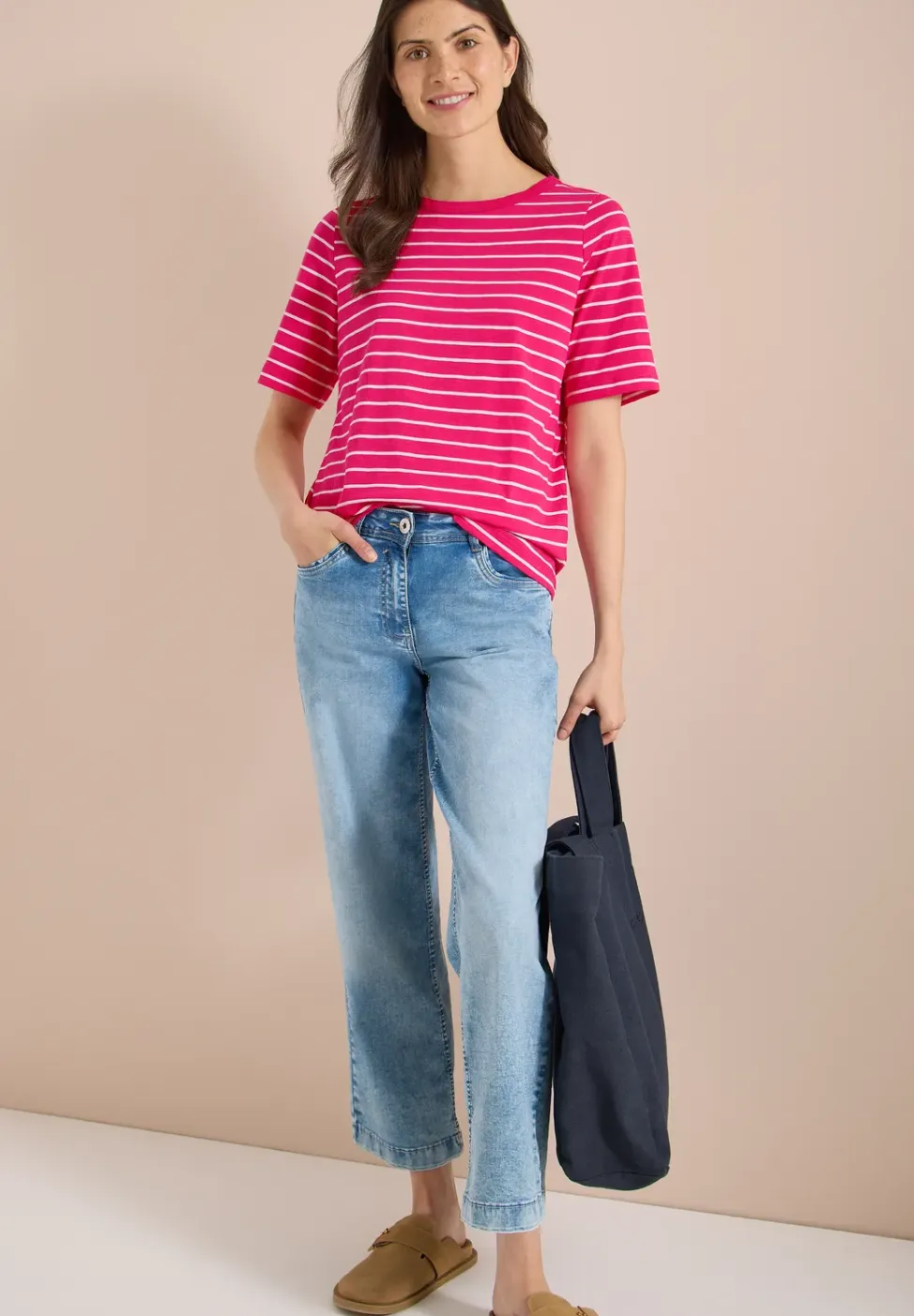 Shirt met strepen in een 2-pack