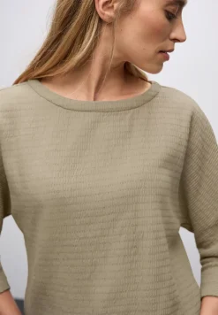 Shirt met structuur