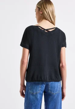 Shirt met structuur