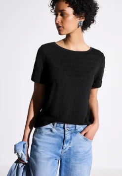 Shirt met structuur