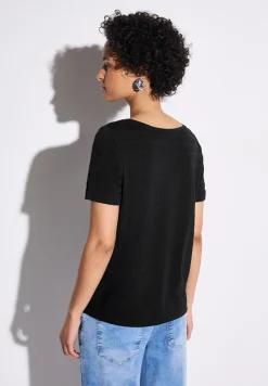 Shirt met structuur