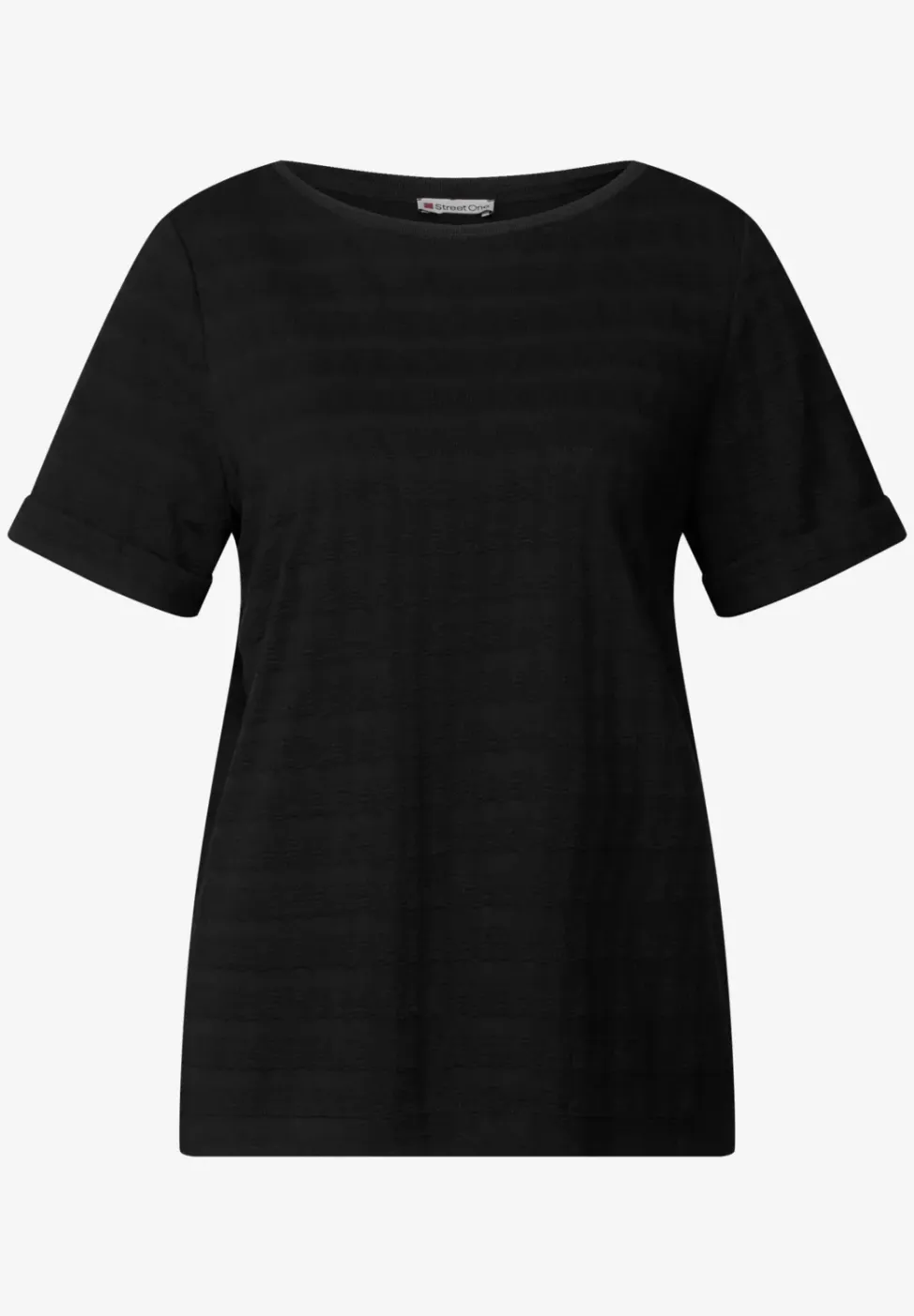 Shirt met structuur