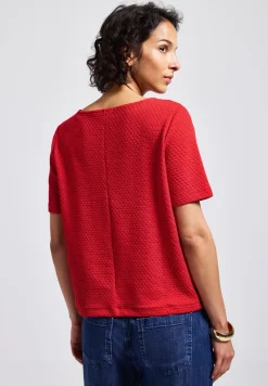 Shirt met structuur