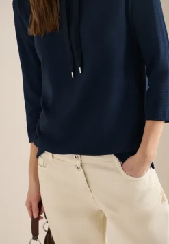 Shirt met structuur