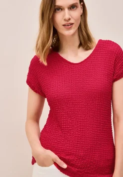 Shirt met structuur