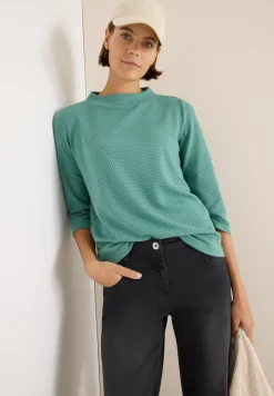 Shirt met structuur