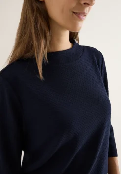 Shirt met structuur