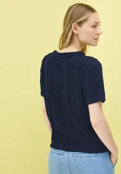 Shirt met structuur