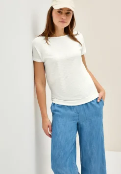 Shirt met structuur