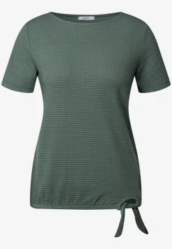 Shirt met structuur en knopen