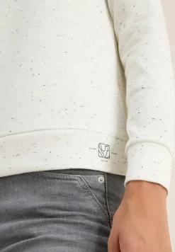 Shirt met structuur en troyer