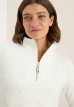 Shirt met structuur en troyer