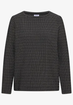 Shirt met structuur, tweekleurig