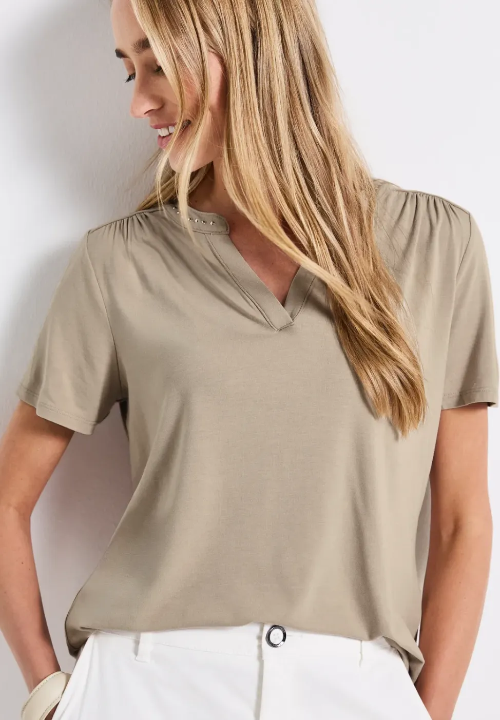 Shirt met studs