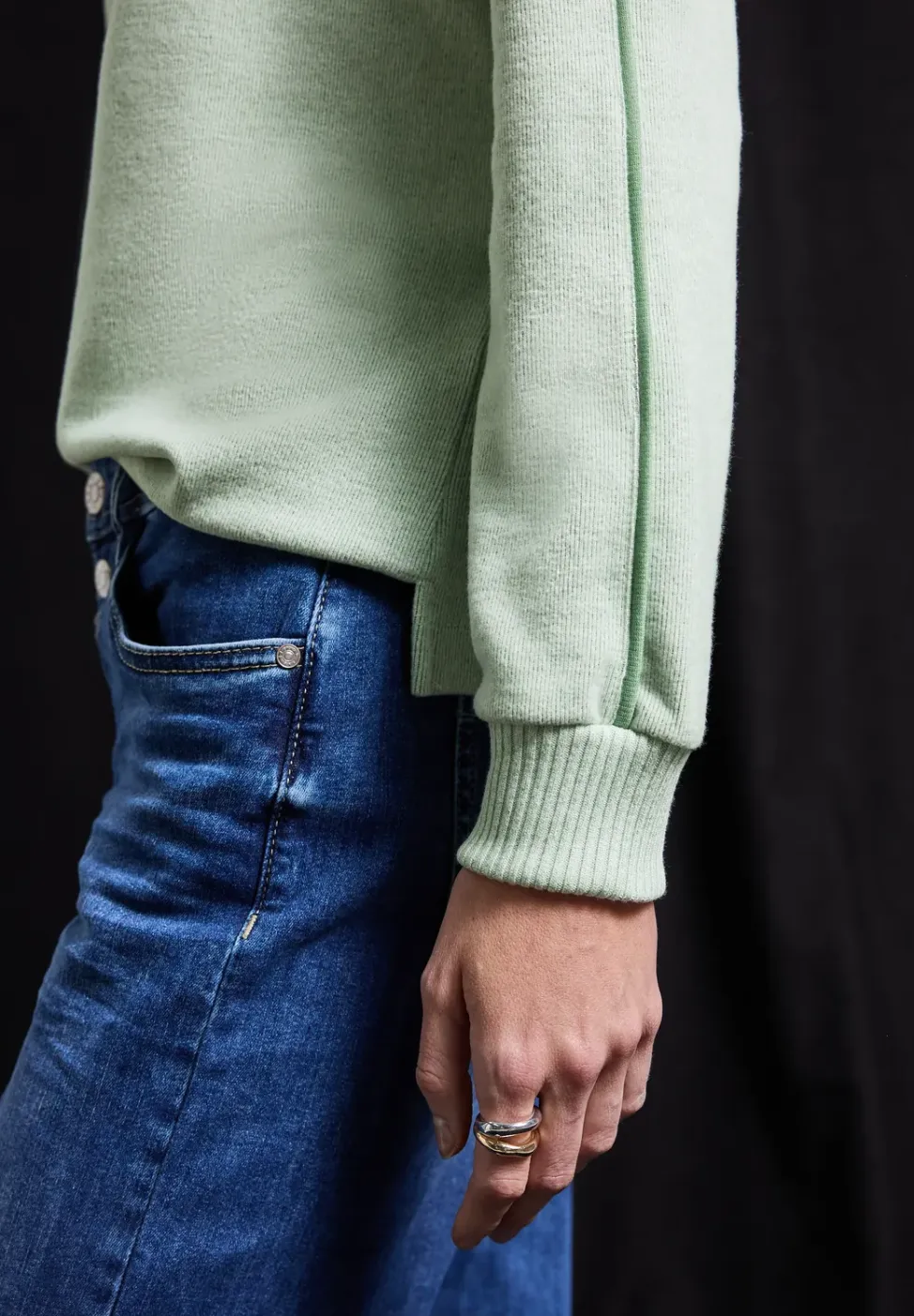 Shirt met tape details