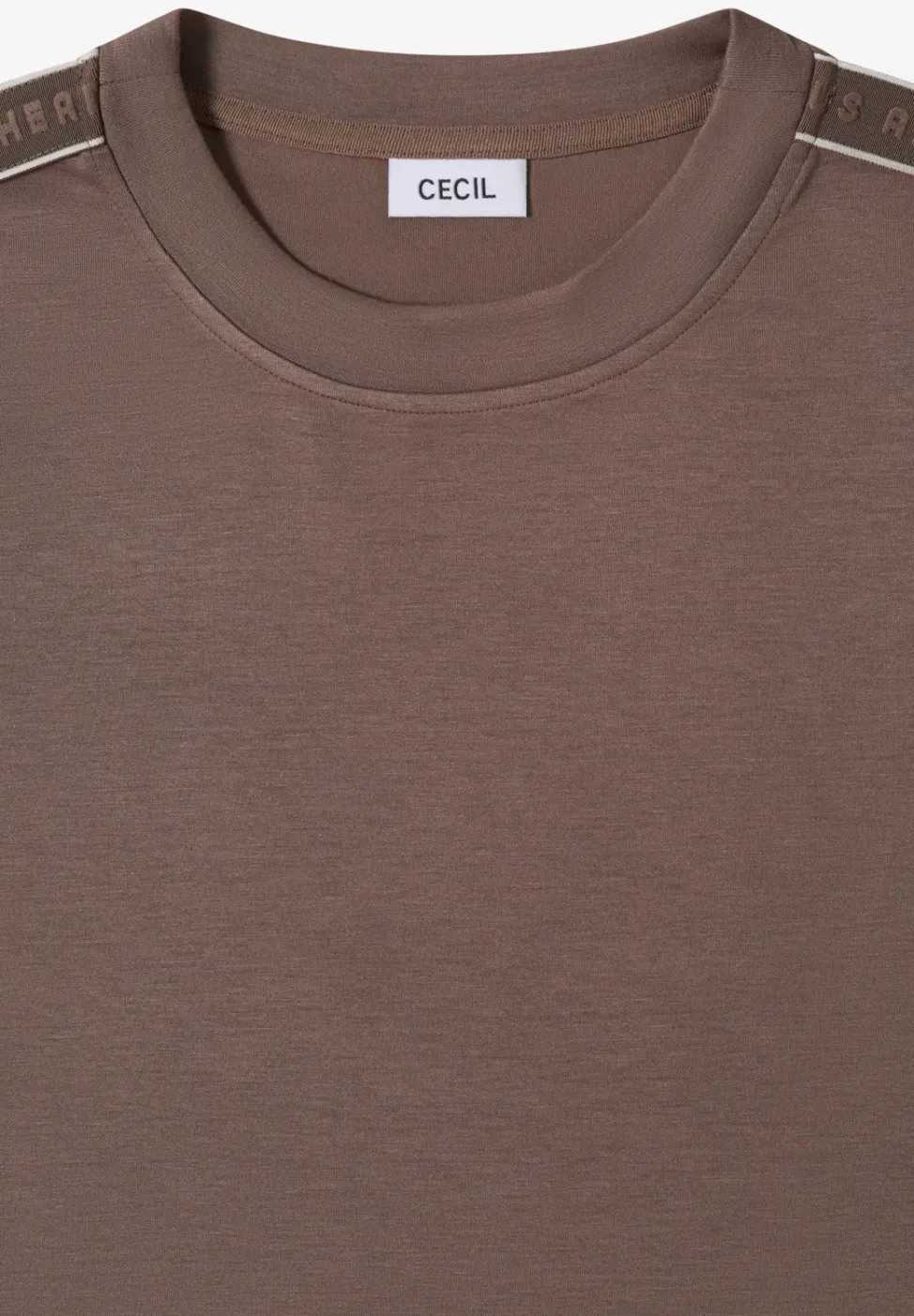 Shirt met tape details
