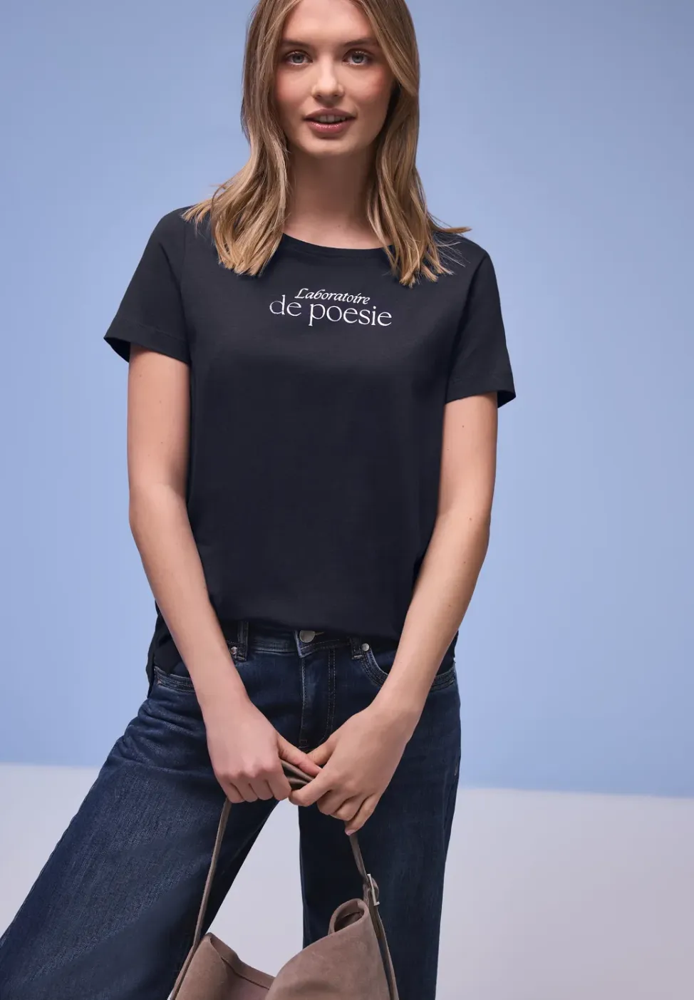 Shirt met tekst