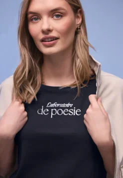 Shirt met tekst