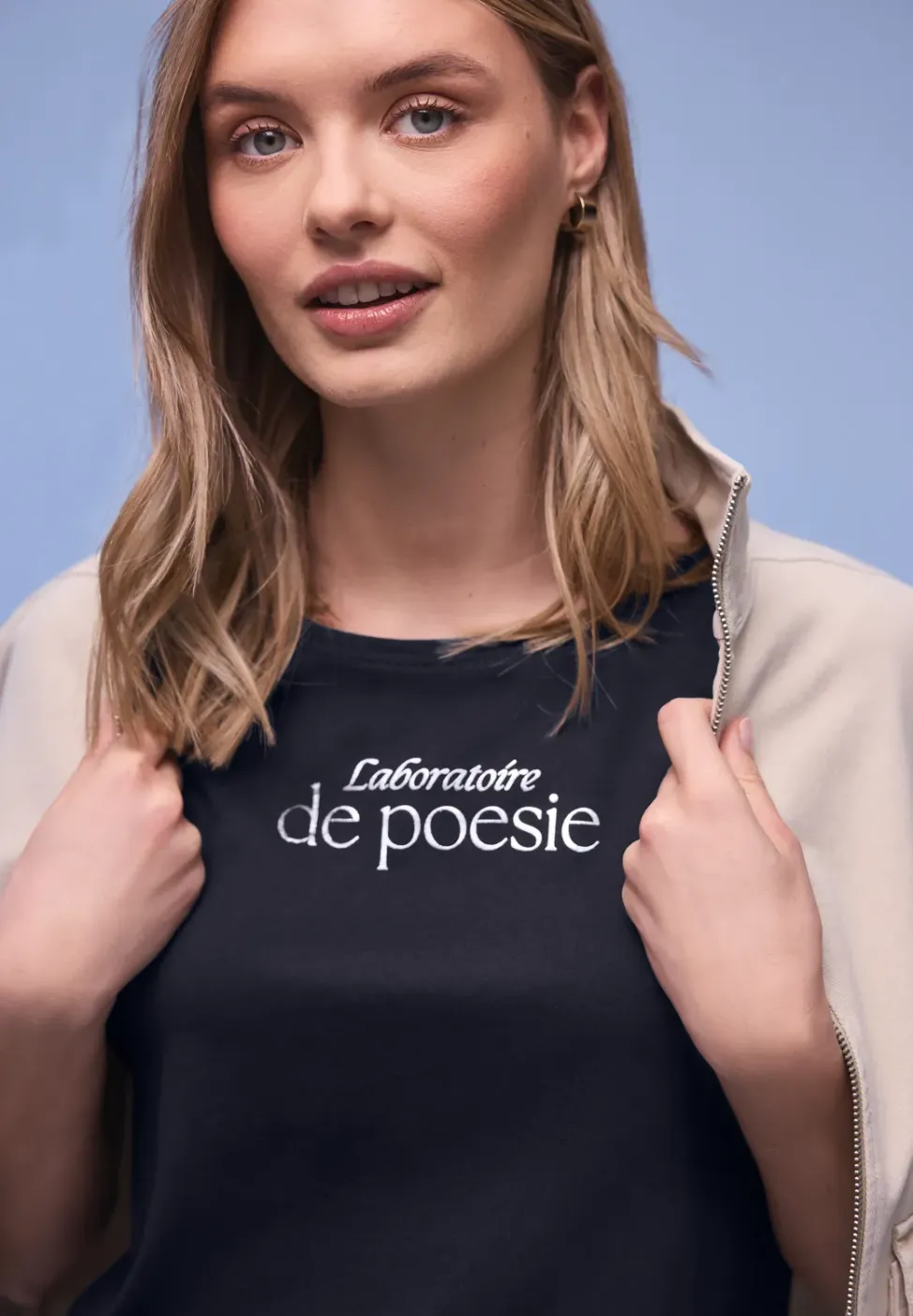 Shirt met tekst