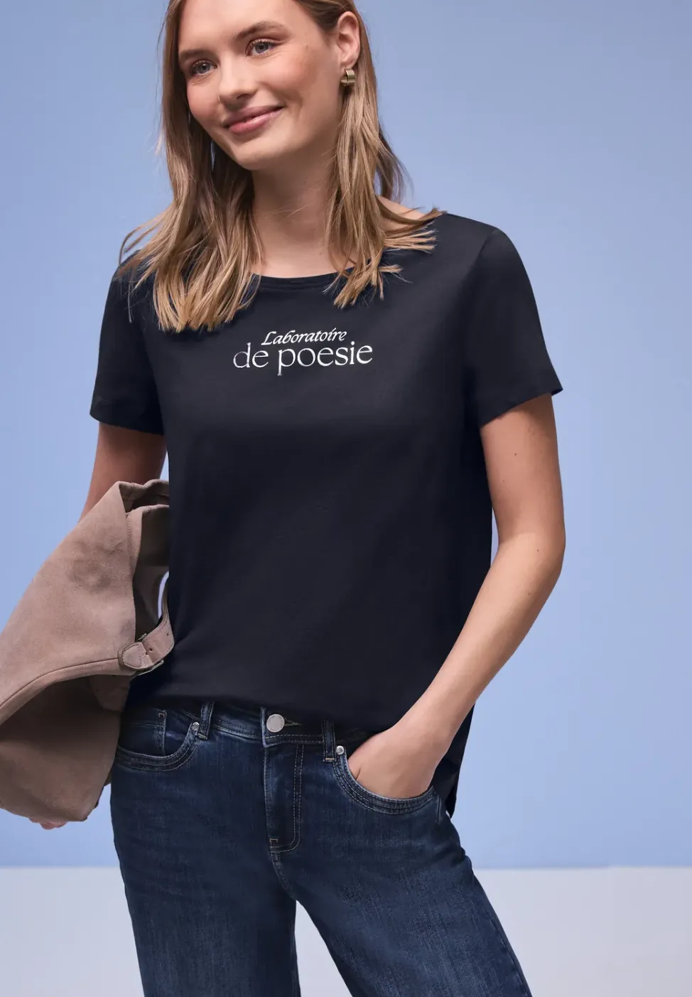 Shirt met tekst
