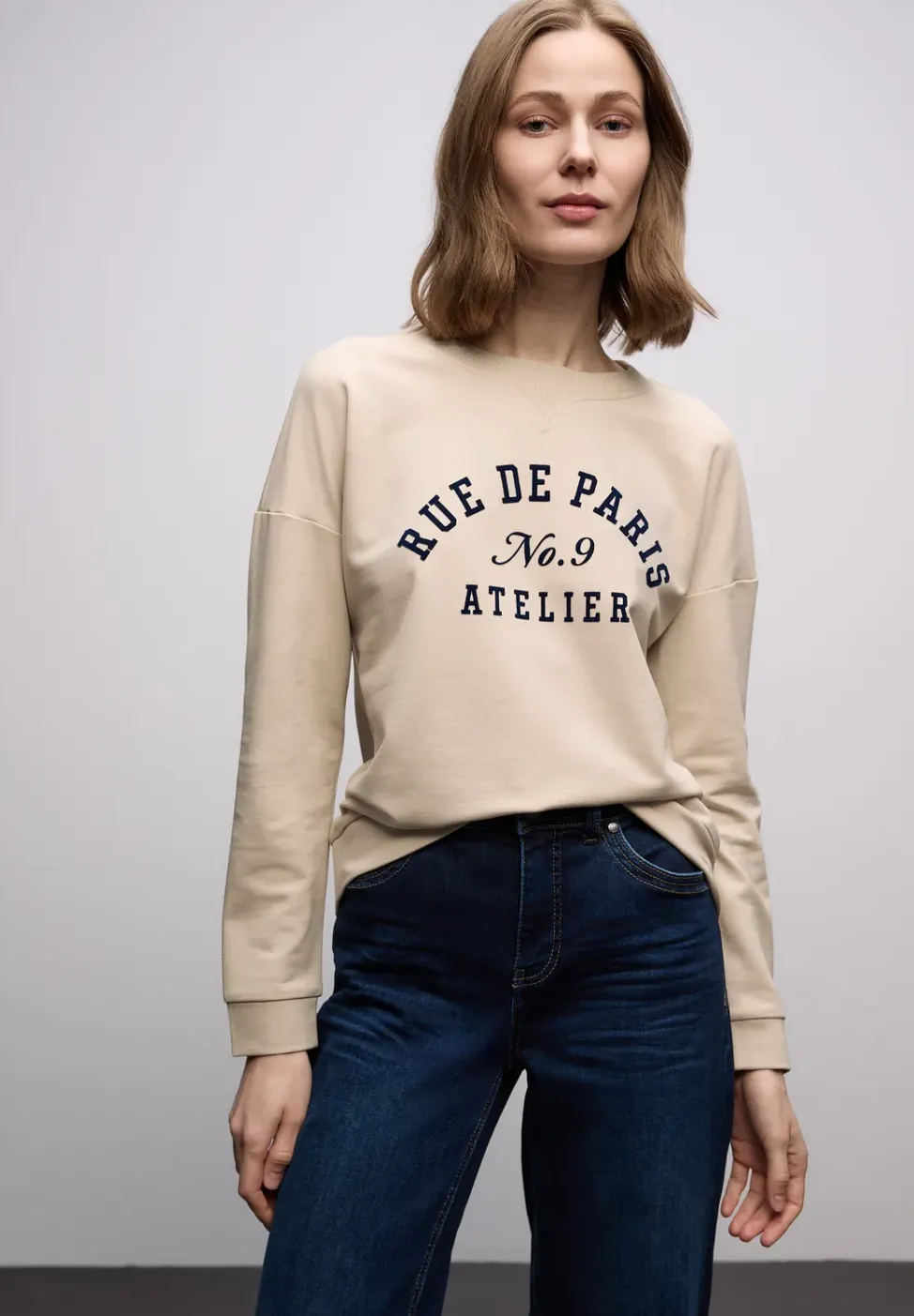 Shirt met tekst
