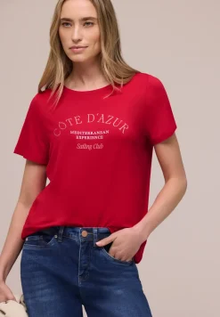 Shirt met tekst