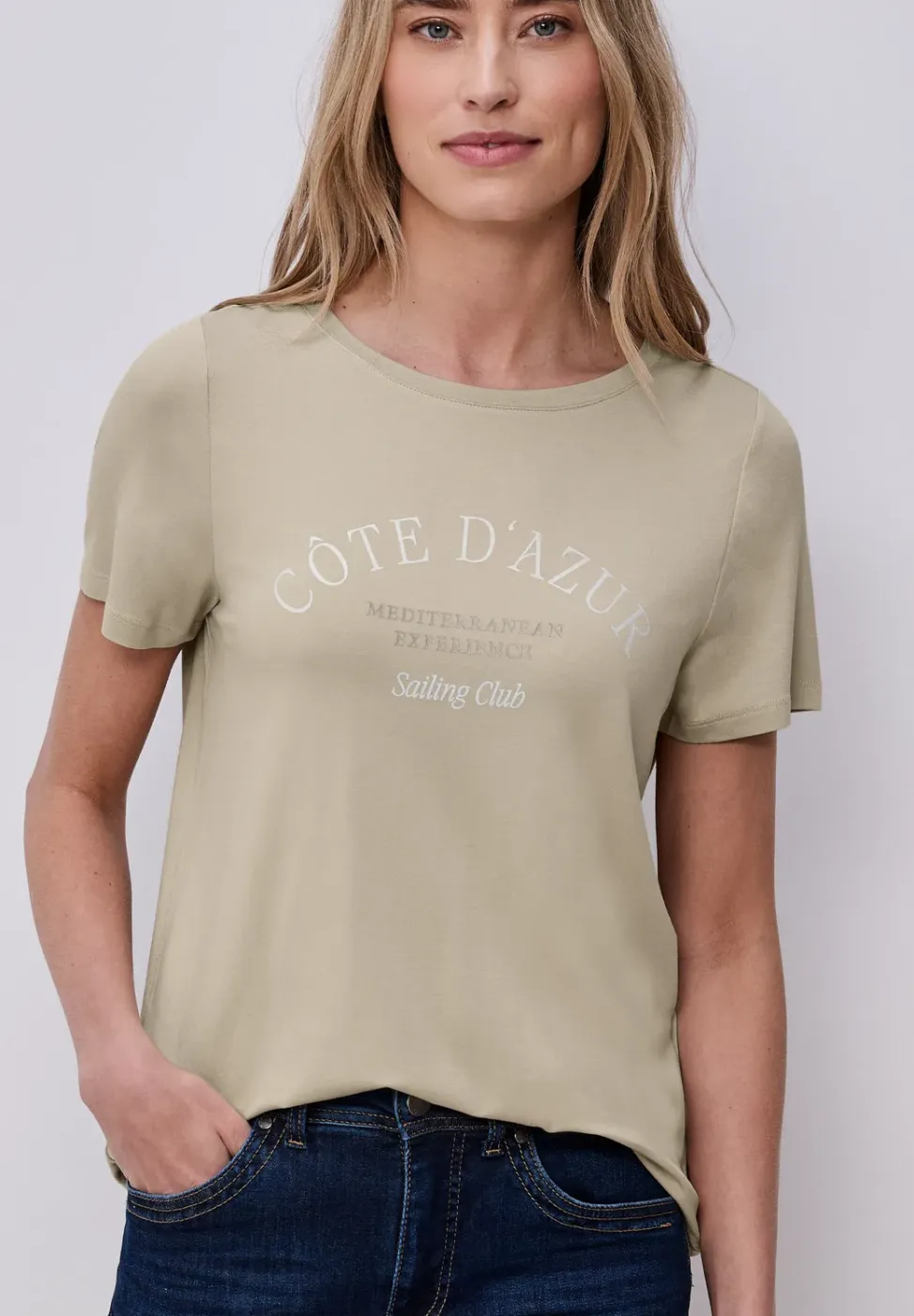 Shirt met tekst